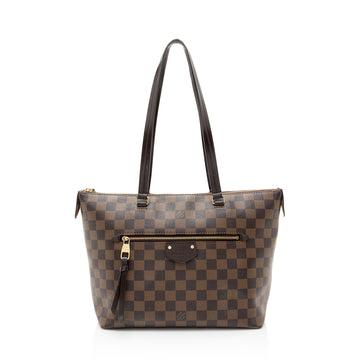 Louis Vuitton Damier Ebene Iena PM Tote (SHF-dGzbU9)