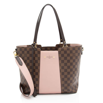 Louis Vuitton Damier Ebene Jersey Tote (SHF-WaKOU6)