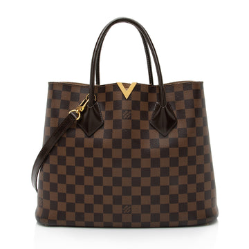 Louis Vuitton Damier Ebene Kensington Tote (SHF-23308)