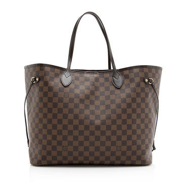 Louis Vuitton Damier Ebene Neverfull GM Tote (SHF-20196)