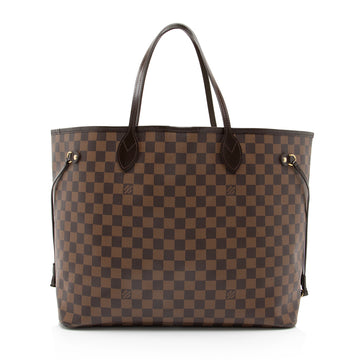 Louis Vuitton Damier Ebene Neverfull GM Tote (SHF-23718)