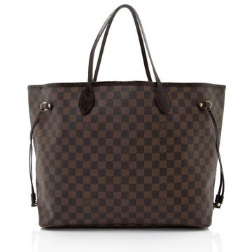 Louis Vuitton Damier Ebene Neverfull GM Tote (SHF-VMNNXD)