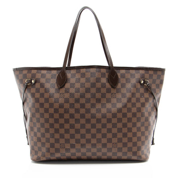 Louis Vuitton Damier Ebene Neverfull GM Tote (SHF-ar4oi4)