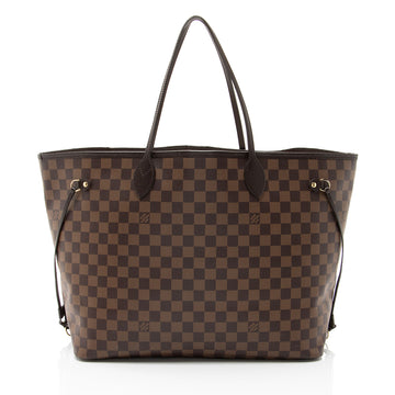 Louis Vuitton Damier Ebene Neverfull GM Tote
