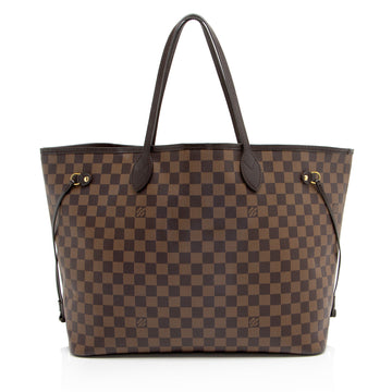 Louis Vuitton Damier Ebene Neverfull GM Tote