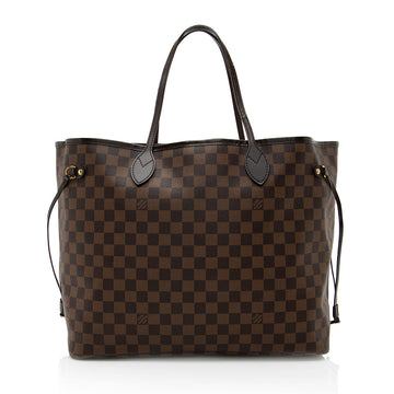 Louis Vuitton Damier Ebene Neverfull GM Tote (SHF-19779)