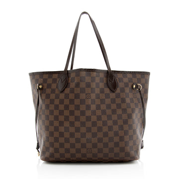 Louis Vuitton Damier Ebene Neverfull MM Tote - FINAL SALE (SHF-19520)