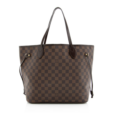 Louis Vuitton Damier Ebene Neverfull MM Tote - FINAL SALE (SHF-19635)