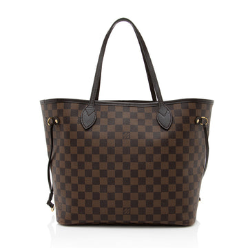 Louis Vuitton Damier Ebene Neverfull MM Tote (SHF-18425)