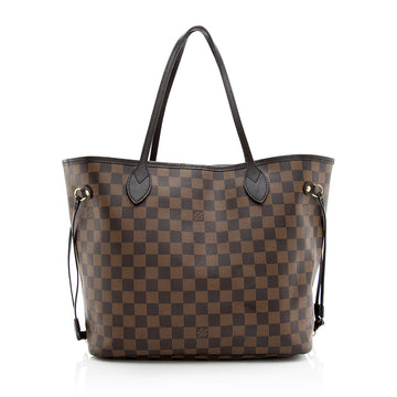 Louis Vuitton Damier Ebene Neverfull MM Tote (SHF-19521)