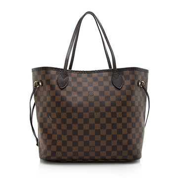 Louis Vuitton Damier Ebene Neverfull MM Tote (SHF-21203)