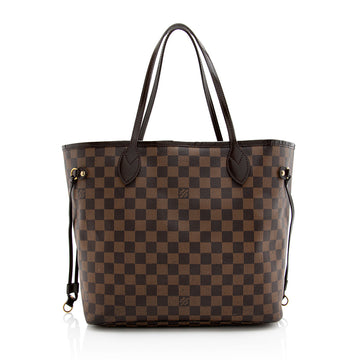Louis Vuitton Damier Ebene Neverfull MM Tote (SHF-21931)
