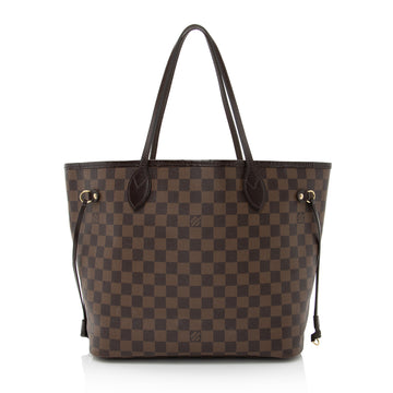 Louis Vuitton Damier Ebene Neverfull MM Tote (SHF-22466)