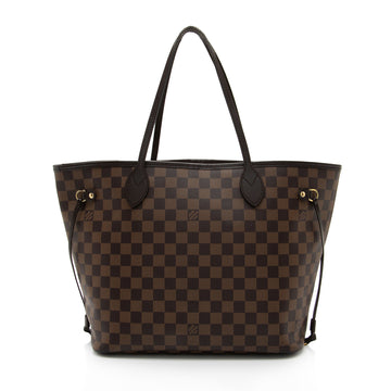 Louis Vuitton Damier Ebene Neverfull MM Tote (SHF-zro5UL)