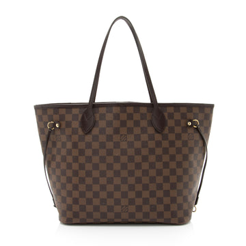 Louis Vuitton Damier Ebene Neverfull MM Tote (SHF-DD4msX)