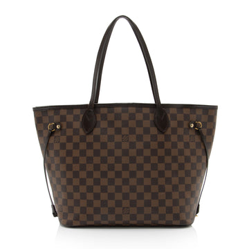 Louis Vuitton Damier Ebene Neverfull MM Tote (SHF-ulQ8HW)