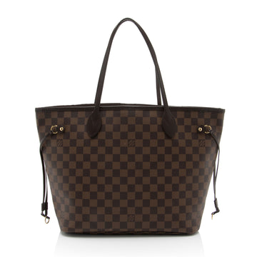 Louis Vuitton Damier Ebene Neverfull MM Tote (SHF-N9w77q)