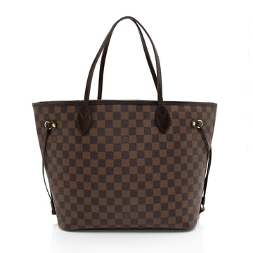 Louis Vuitton Damier Ebene Neverfull MM Tote (SHF-c09Jq7)