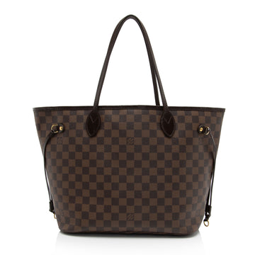 Louis Vuitton Damier Ebene Neverfull MM Tote (SHF-JfUGgm)