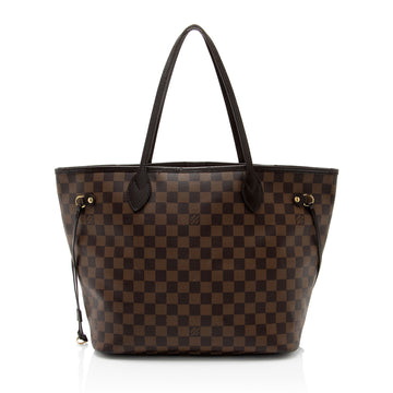Louis Vuitton Damier Ebene Neverfull MM Tote (SHF-BSgxu3)