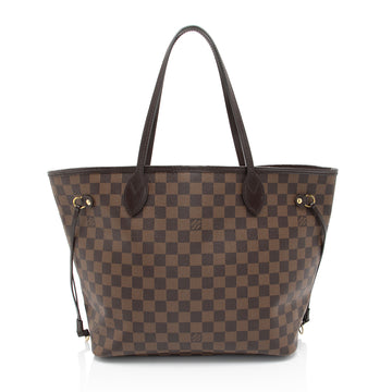 Louis Vuitton Damier Ebene Neverfull MM Tote - FINAL SALE (SHF-fsCnYu)