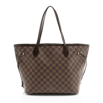 Louis Vuitton Damier Ebene Neverfull MM Tote (SHF-m9oBzp)