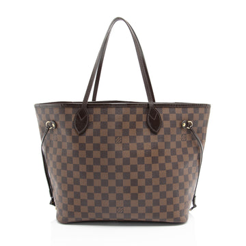 Louis Vuitton Damier Ebene Neverfull MM Tote (SHF-CIaTHP)