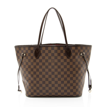 Louis Vuitton Damier Ebene Neverfull MM Tote
