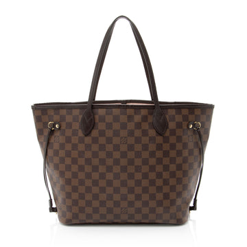 Louis Vuitton Damier Ebene Neverfull MM Tote
