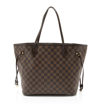 Louis Vuitton Damier Ebene Neverfull MM Tote