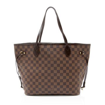 Louis Vuitton Damier Ebene Neverfull MM Tote