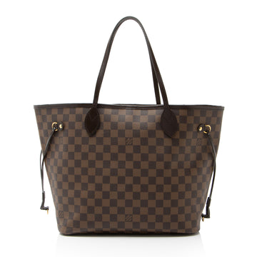 Louis Vuitton Damier Ebene Neverfull MM Tote