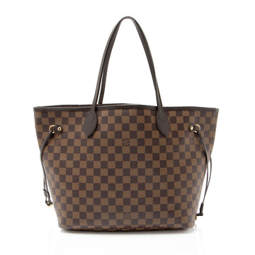 Louis Vuitton Damier Ebene Neverfull MM Tote