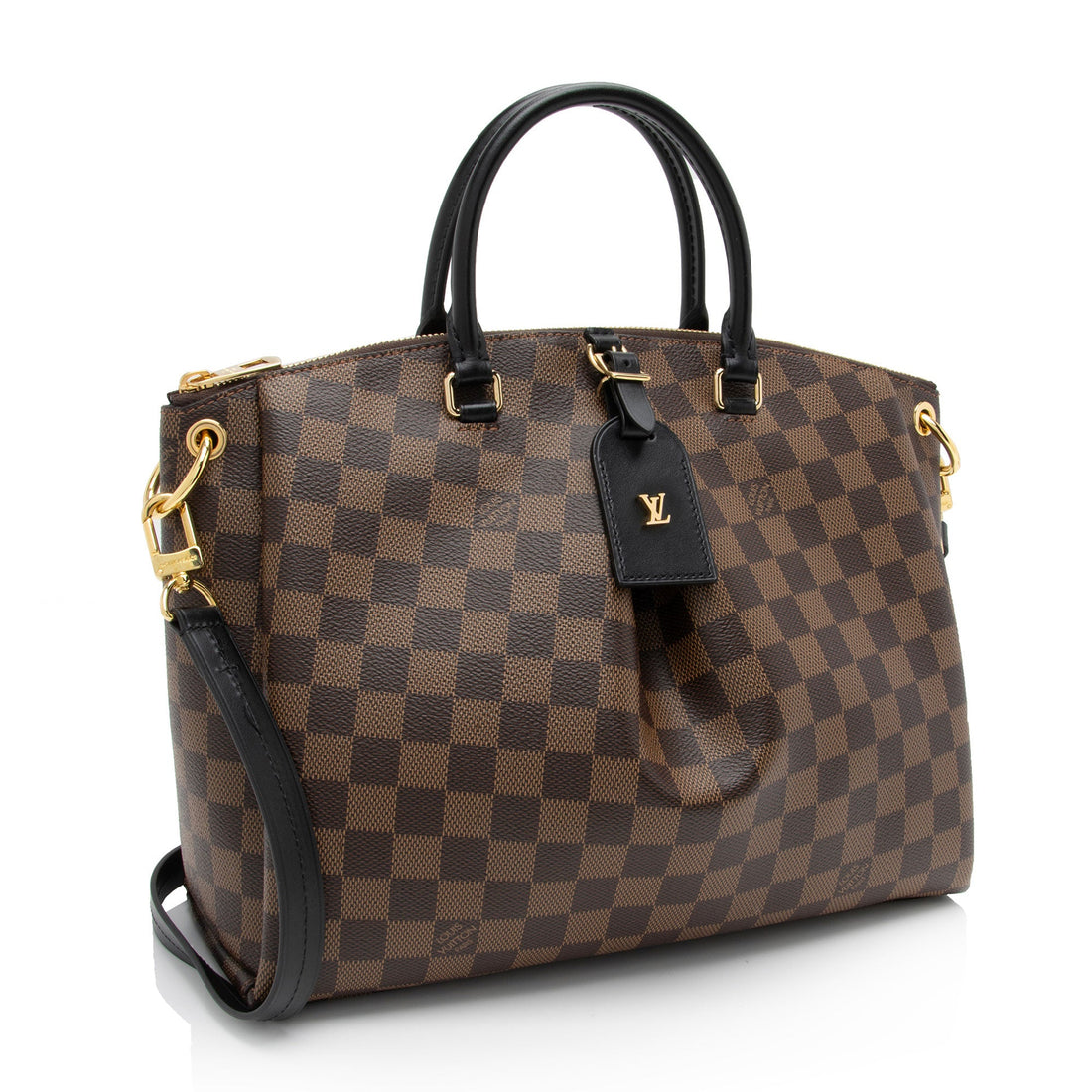 Louis Vuitton Damier Ebene Odeon MM Tote (SHF-aeGByG)