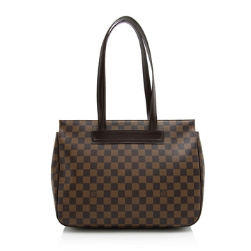 Louis Vuitton Damier Ebene Parioli PM Tote (SHF-22281)