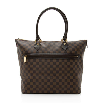 Louis Vuitton Damier Ebene Saleya GM Tote (SHF-19393)