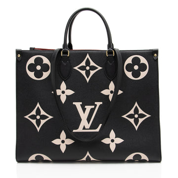 Louis Vuitton Giant Monogram Bicolor Empreinte Onthego GM Tote