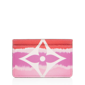 Louis Vuitton Giant Monogram Canvas Escale Card Holder