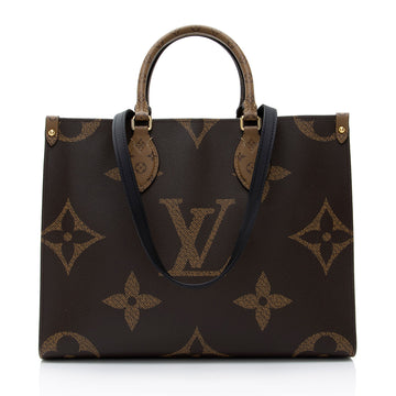 Louis Vuitton Giant Monogram Canvas Onthego MM Tote (SHF-qOGGJv)