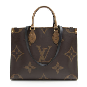 Louis Vuitton Giant Monogram Canvas Onthego MM Tote