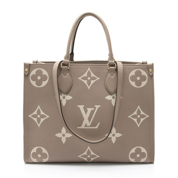 Louis Vuitton Giant Monogram Empreinte Bicolor Onthego MM Tote