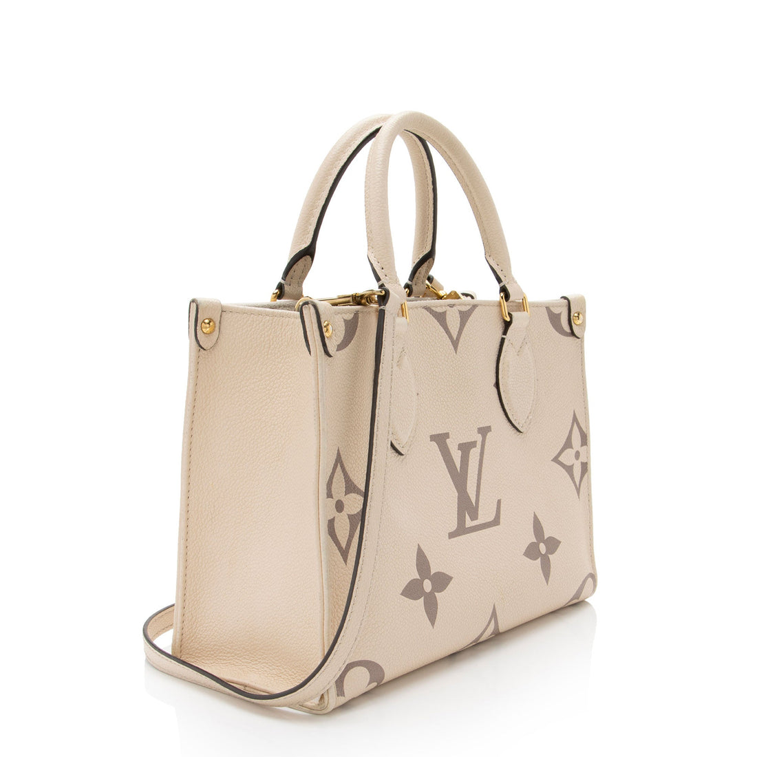 Louis Vuitton Giant Monogram Empreinte Bicolor Onthego PM Tote