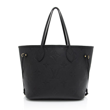 Louis Vuitton Giant Monogram Empreinte Neverfull MM Tote (SHF-eOjQfw)
