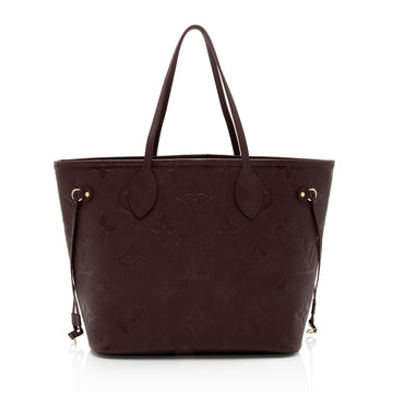 Louis Vuitton Giant Monogram Empreinte Neverfull MM Tote (SHF-FEgTMb)