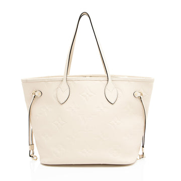 Louis Vuitton Giant Monogram Empreinte Neverfull MM Tote