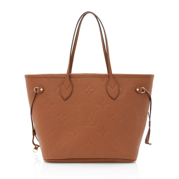 Louis Vuitton Giant Monogram Empreinte Neverfull MM Tote