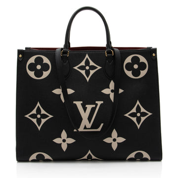 Louis Vuitton Giant Monogram Empreinte Onthego GM Tote (SHF-1X1Xth)