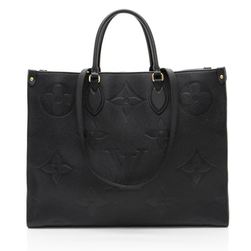 Louis Vuitton Giant Monogram Empreinte Onthego GM Tote (SHF-Lgb7yG)