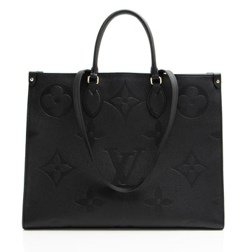 Louis Vuitton Giant Monogram Empreinte Onthego GM Tote