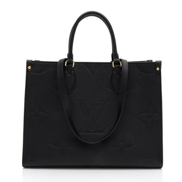 Louis Vuitton Giant Monogram Empreinte Onthego MM Tote (SHF-nYk3vh)